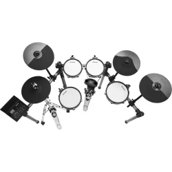 Donner Groove Ultra 9-delt Elektrisk Premium Trommes�t m/575 lyde, 50 trommes�t &amp; 50 demo-sange