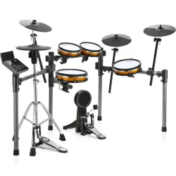 Donner Groove Ultra 9-delt Elektrisk Premium Trommes�t m/575 lyde, 50 trommes�t &amp; 50 demo-sange