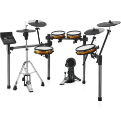 Donner Groove Ultra 9-delt Elektrisk Premium Trommes�t m/575 lyde, 50 trommes�t &amp; 50 demo-sange