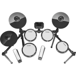 Donner Pocket 7-delt Kompakt Begyder Elektrisk Trommes�t m/180+ lyde &amp; 15 komplette trommes�t