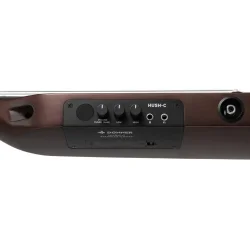Donner HUSH-C Silent Spansk Nylonstrengs Guitar m/pickup &amp; preamp inkl. taske &amp; tilbeh�r (Sunburst)
