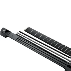 Donner HUSH-C Silent Spansk Nylonstrengs Guitar m/pickup &amp; preamp inkl. taske &amp; tilbeh�r (Sort) 