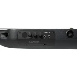 Donner HUSH-C Silent Spansk Nylonstrengs Guitar m/pickup &amp; preamp inkl. taske &amp; tilbeh�r (Sort) 