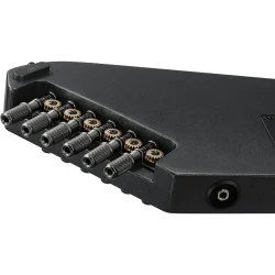 Donner HUSH-C Silent Spansk Nylonstrengs Guitar m/pickup &amp; preamp inkl. taske &amp; tilbeh�r (Sort) 