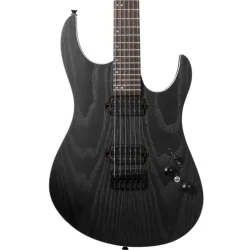 Elektrisk Guitar HH-konfiguration m/DONNER-EGR humbuckers (Alnico V) Sort Open Matte 