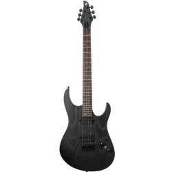 Elektrisk Guitar HH-konfiguration m/DONNER-EGR humbuckers (Alnico V) Sort Open Matte 