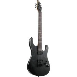 Elektrisk Guitar HH-konfiguration m/DONNER-EGR humbuckers (Alnico V) Sort Open Matte 