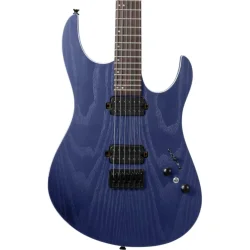 Donner DMT-200 Elektrisk Guitar HH-konfiguration m/DONNER-EGR humbuckers (Alnico V) Bl� Open Matte