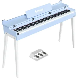 Donner Oura S200 Elektr�sk Klaver m/Naturlyde &amp; Bluetooth (88 tangenter m/gradueret hammermekanik)