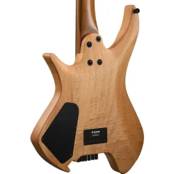 Donner HLX-500 Kompakt Ultralet Headless Elektrisk Guitar inkl. taske &amp; tilbeh�r (Natur) 