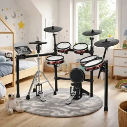 Donner DED-300 9-delt Pro Elektrisk Trommes�t m/over 1100 professionelle lyde &amp; 100 kits