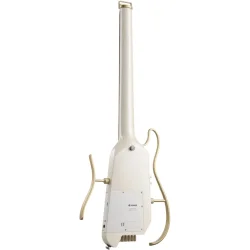 Donner HUSH-X PRO Silent Elektrisk Guitar inkl. taske &amp; tilbeh�r (White Luxe)