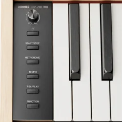 Donner DHP-200 Pro Elektrisk Klaver m/88 graded hammer action tangenter (beige)