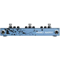 Donner MIYAVI Double Swords Dimension Weaver Chorus/Delay/Reverb Guitar Effekt Pedal (3-i-1 Atmosf�risk Effektpedal)