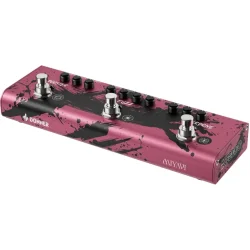 Donner MIYAVI Double Swords Rage Breaker Overdrive/Fuzz/Booster Guitar Effekt Pedal (3-i-1 Analog Gain Pedal)