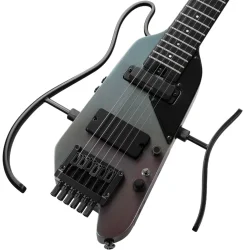 Donner HUSH-X PRO Silent Elektrisk Guitar inkl. taske &amp; tilbeh�r (Midnight Glow)