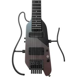 Donner HUSH-X PRO Silent Elektrisk Guitar inkl. taske &amp; tilbeh�r (Midnight Glow)