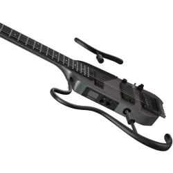 Donner HUSH-X PRO Silent Elektrisk Guitar inkl. taske &amp; tilbeh�r (Midnight Glow)