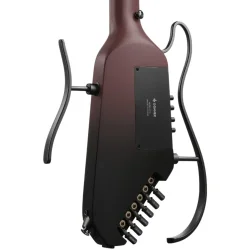 Donner HUSH-I PRO Silent Travel Elektrisk Guitar m/18 indbyggede effekter inkl. taske &amp; tilbeh�r (Maillard Fade)