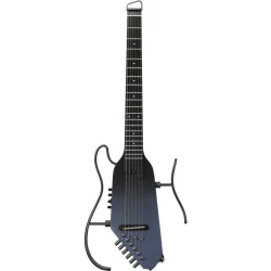 Donner HUSH-I PRO Silent Travel Elektrisk Guitar m/18 indbyggede effekter inkl. taske &amp; tilbeh�r (Space Fly)