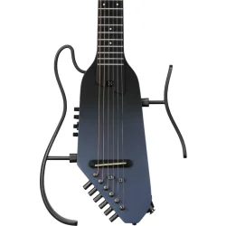 Donner HUSH-I PRO Silent Travel Elektrisk Guitar m/18 indbyggede effekter inkl. taske &amp; tilbeh�r (Space Fly)
