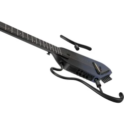 Donner HUSH-I PRO Silent Travel Elektrisk Guitar m/18 indbyggede effekter inkl. taske &amp; tilbeh�r (Space Fly)