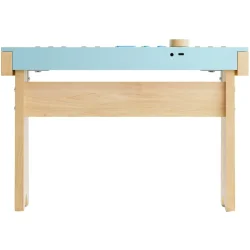 Donner KIDO V-10 Massivt Tr� Elektrisk B�rne Klaver m/32 tangenter, 12 lyde, 20 sange &amp; l�ringskort (Light Blue) inkl. matchende tr�ben