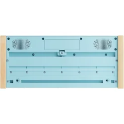 Donner KIDO V-10 Massivt Tr� Elektrisk B�rne Klaver m/32 tangenter, 12 lyde, 20 sange &amp; l�ringskort (Light Blue) inkl. matchende tr�ben