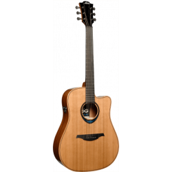 L�G TBW2DCE BlueWave2 Dreadnought Cutaway Smart Guitar Akustisk-Elektrisk Guitar inkl. taske