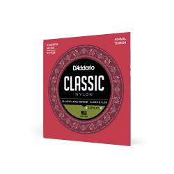 D'Addario Fretted EJ27N Classic Nylon Student Normal Tension 1/2Strrelse Klassisk Guitar Strengest