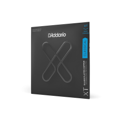 D'Addario Fretted XTC46FF XT Classical Coated Hard Tension Klassisk Guitar Strengest