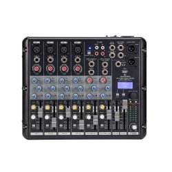 Soundsation YOUMIX-402 8-kanals Professionel Mixer m/Medieafspiller Bluetooth Digital Multieffekt