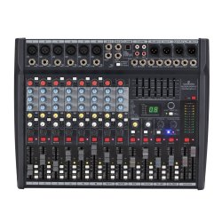 Soundsation ALCHEMIX 602UFX 10-kanals Mixer m/24-bit Digital Multieffekt USB Stereo Ind/Ud Lydkort