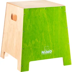 NINO Percussion NINOSET990GR Klassev�relse Stabelbar Cajon Gruppe Rytme S�t (til 6 b�rn + 1 voksen)