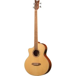 Ortega D7CE-4-L Venstreh�ndet 4-strenget Akustisk Bas m/mikrofon &amp; cutaway (Spruce/ Mahogany Natural)