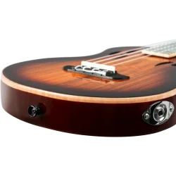 Ortega RTPX-U-ACA TourPlayer Serien Tenor Ukulele m/mikrofon inkl taske (Gloss Burst)