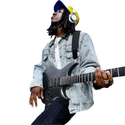 Enya Inspire Carbonfiber Elektrisk Guitar m/15 watt h�jttaler &amp; tr�dl�s bluetooth m.m.