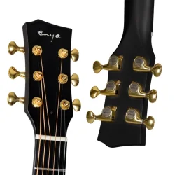 Enya X4 Pro Carbonfiber Western Guitar AcousticPlus� Pickup m/reverb, chorus &amp; tuner