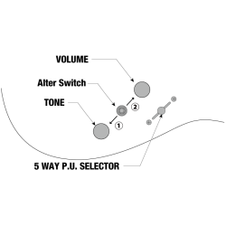 Ibanez RGT1220PB-ABS RG Premium Neck-Thru Elektrisk Guitar inkl. taske 