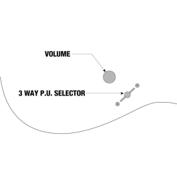 Ibanez RGIB21-BK Iron Label Baritone Elguitar