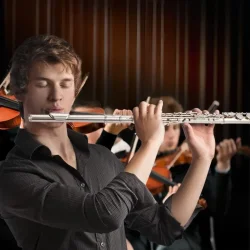 Eastar EFL-2 Begynder C Tv�rfl�jte (open/close hole design) m/16 klapper inkl. kuffert &amp; tilbeh�r