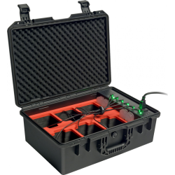 Algam Lighting EVENTPAR44IP-X6-CASE Kuffert m/oplader (passer til 6 EVENT PAR 44 QUAD IP)