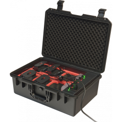 Algam Lighting EVENTPAR44IP-X6-CASE Kuffert m/oplader (passer til 6 EVENT PAR 44 QUAD IP)