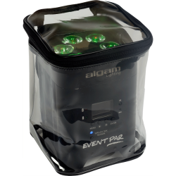 Algam Lighting EVENT RAINCOVER Gennemsigtigt Vandtt Overtrk (passer til batteridrevet PAR-lamper) 