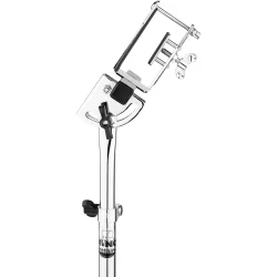 NINO Percussion NINO20 Bongo Stativ m/gummif�dder (forkromet st�l, justerbar h�jde 80cm-115cm)
