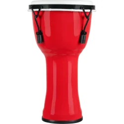 NINO Percussion NINO-PMDJ-R 8'' Syntetisk Djembe (R�d)