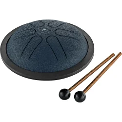 Meinl Sonic Energy MSTD2NB 6" Mini Steel Tongue Drum (A-dur, marinebl�) inkl. pose &amp; k�ller