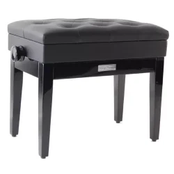 George Hennesey JBBH102-3/HGB Sort Hi-Gloss Klaverb�nk  