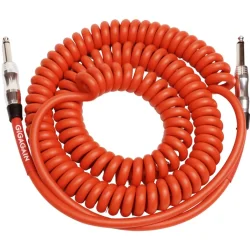 Gigagain Coil 600 Guitarkabel 6 Meter (R�dt Spiralkabel)