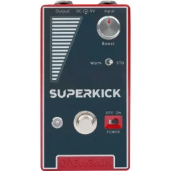 Gigagain GP01 Superkick Booster Analog Booster Guitar Effekt Pedal (Transparent Clean Boost)
